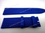 Replacement Chopard Replica Watch Band - Blue 23mm Rubber Watch Band
